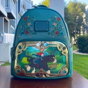 Loungefly PALM Exclusive Princess Merida mini backpack.